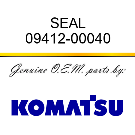 SEAL 09412-00040