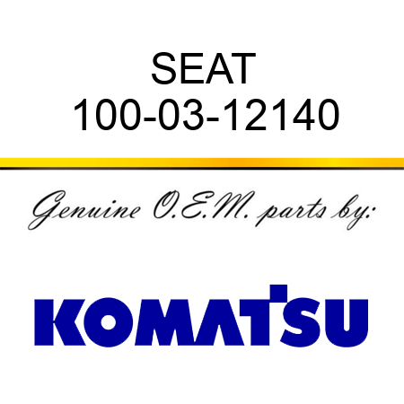 SEAT 100-03-12140