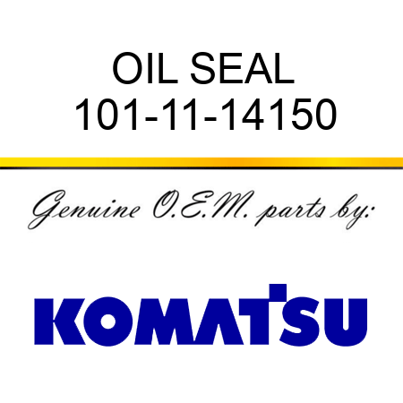 OIL SEAL 101-11-14150