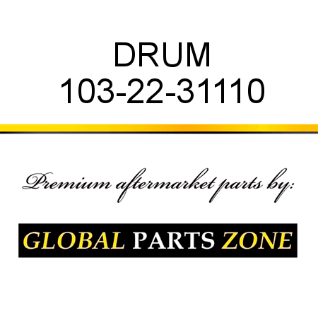 DRUM 103-22-31110