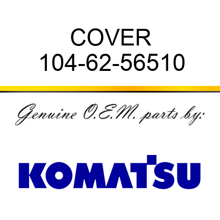 COVER 104-62-56510