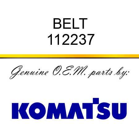 BELT 112237