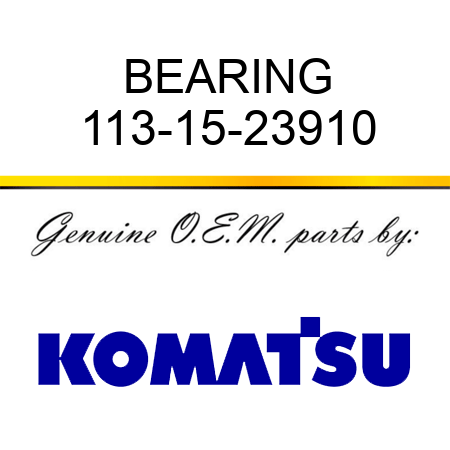 BEARING 113-15-23910