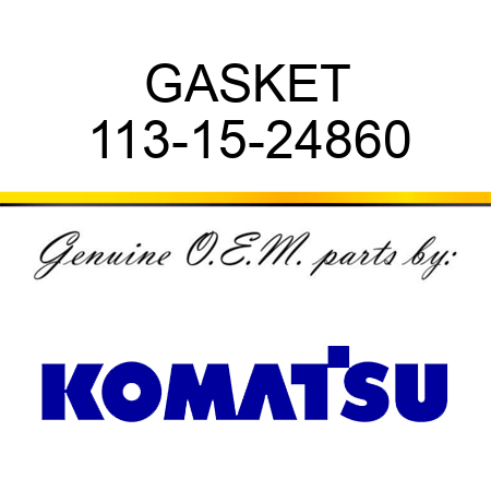 GASKET 113-15-24860