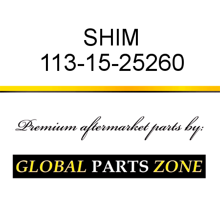 SHIM 113-15-25260