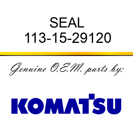 SEAL 113-15-29120