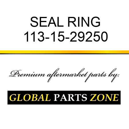 SEAL RING 113-15-29250