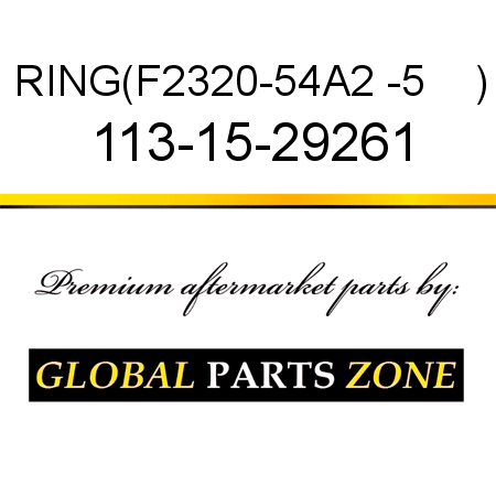 RING,(F2320-54A2 -5    ) 113-15-29261