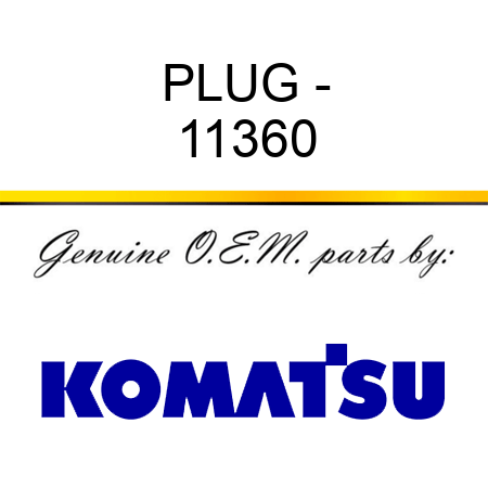 PLUG - 11360