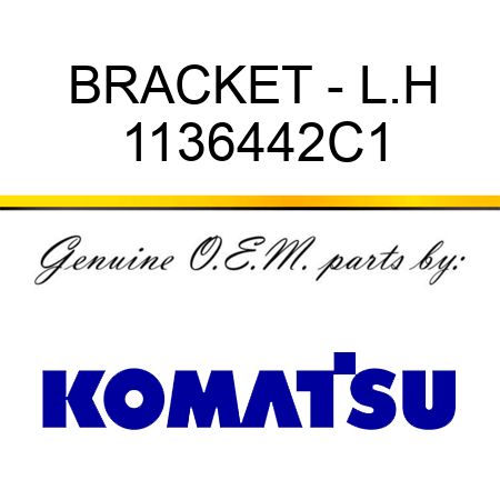 BRACKET - L.H 1136442C1