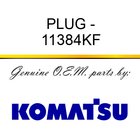 PLUG - 11384KF