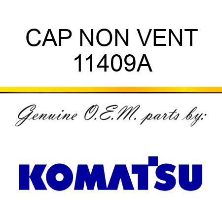 CAP NON VENT 11409A