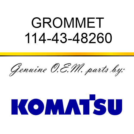 GROMMET 114-43-48260
