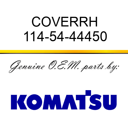 COVER,RH 114-54-44450