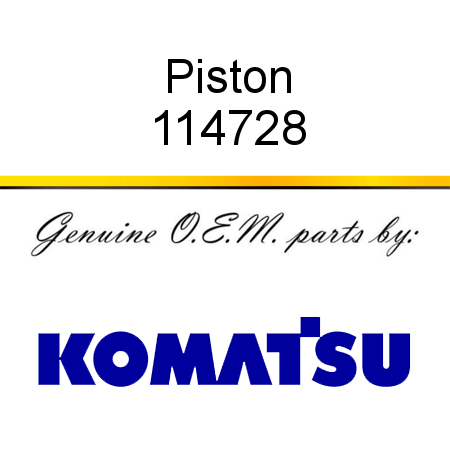 Piston 114728