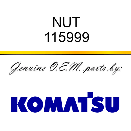 NUT 115999