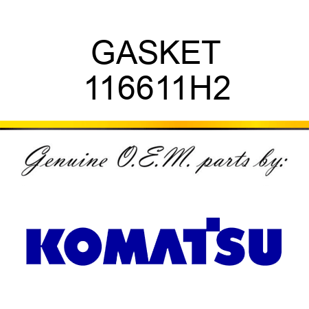 GASKET 116611H2