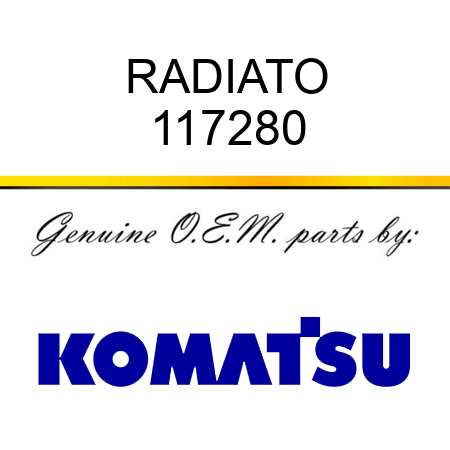 RADIATO 117280