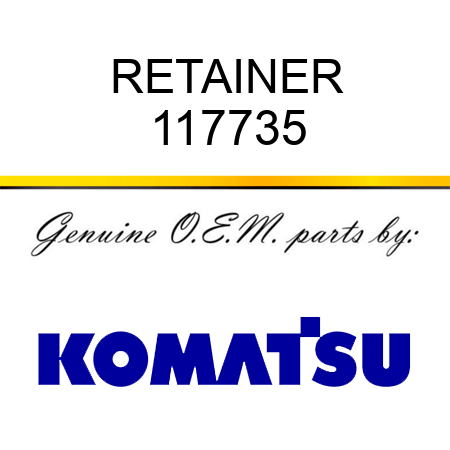RETAINER 117735
