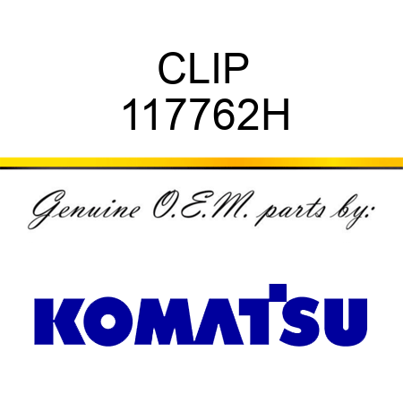 CLIP 117762H
