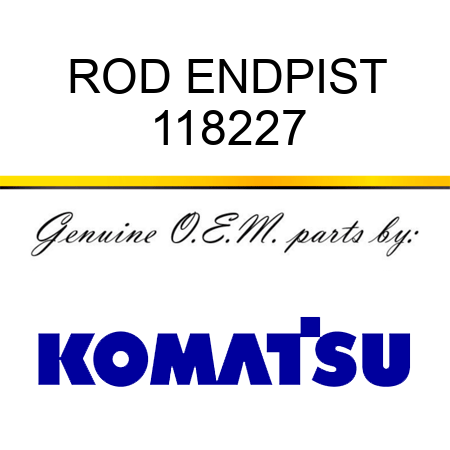 ROD END,PIST 118227