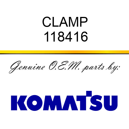 CLAMP 118416