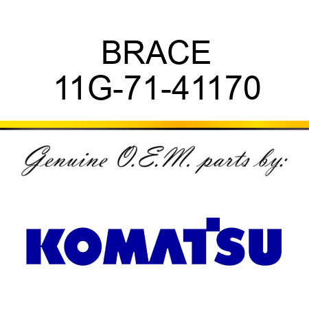 BRACE 11G-71-41170
