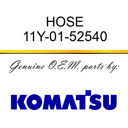 HOSE 11Y-01-52540