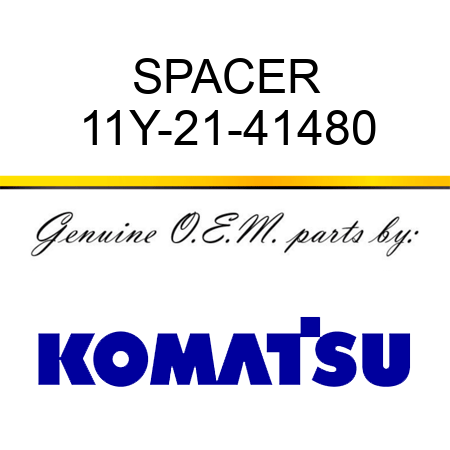 SPACER 11Y-21-41480