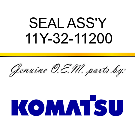 SEAL ASS'Y 11Y-32-11200