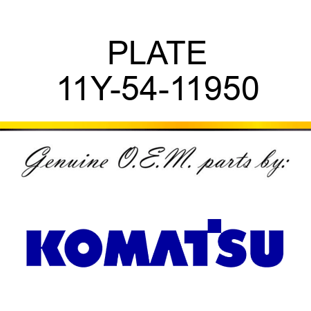 PLATE 11Y-54-11950