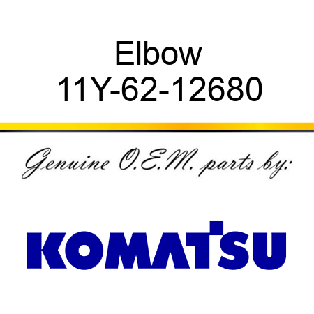 Elbow 11Y-62-12680