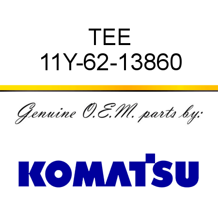 TEE 11Y-62-13860