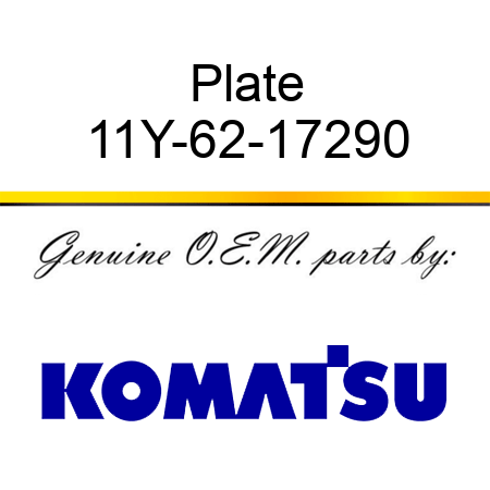 Plate 11Y-62-17290