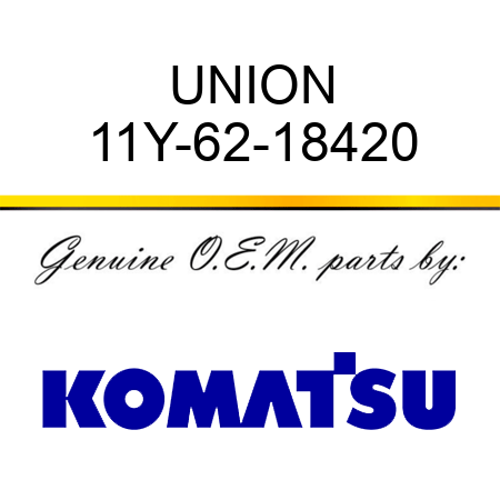 UNION 11Y-62-18420