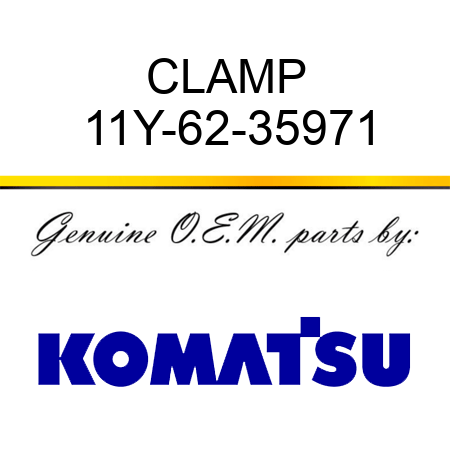 CLAMP 11Y-62-35971
