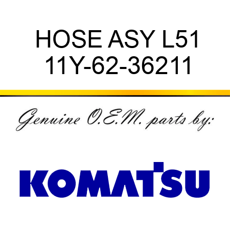 HOSE ASY L51 11Y-62-36211