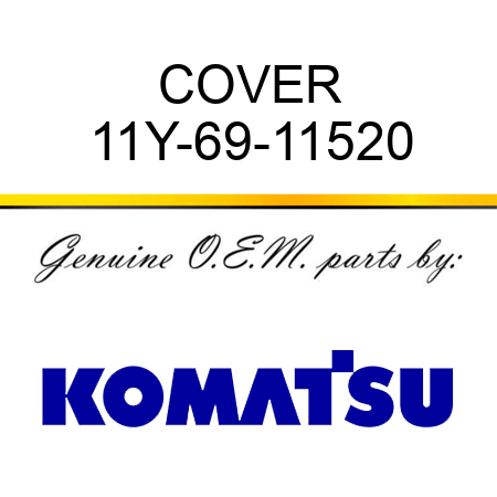 COVER 11Y-69-11520