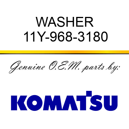 WASHER 11Y-968-3180