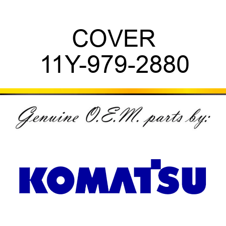 COVER 11Y-979-2880