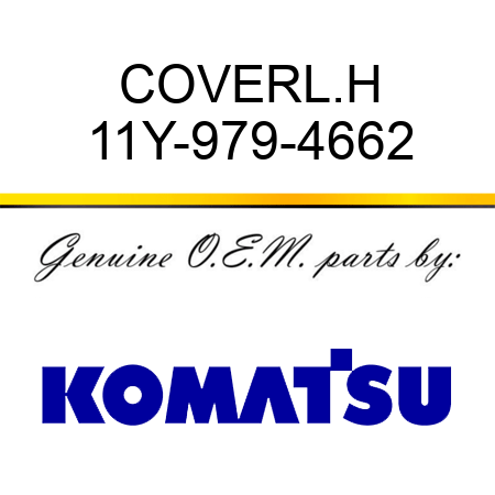 COVER,L.H 11Y-979-4662