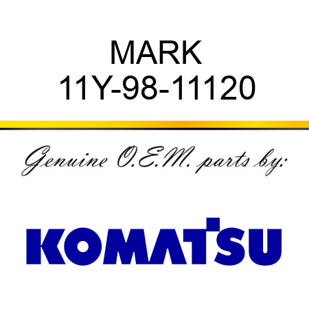 MARK 11Y-98-11120