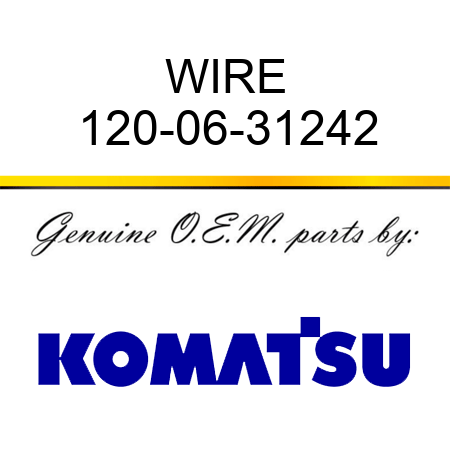 WIRE 120-06-31242