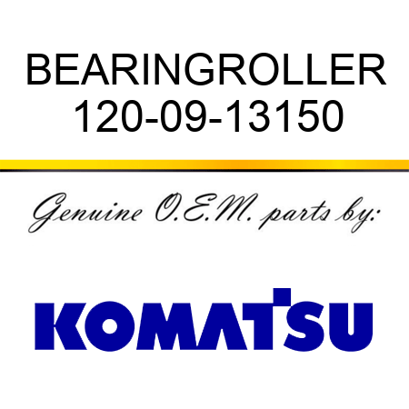 BEARING,ROLLER 120-09-13150