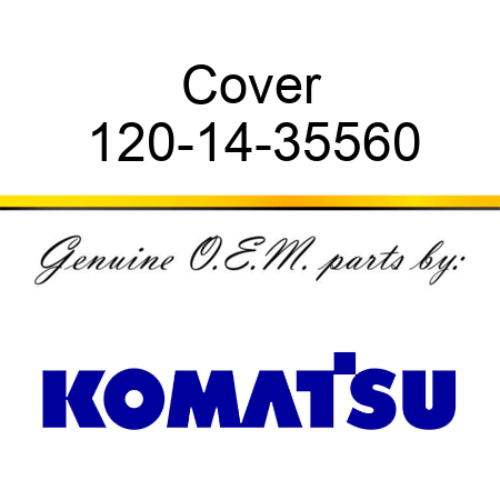 Cover 120-14-35560