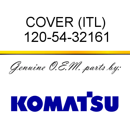 COVER (ITL) 120-54-32161