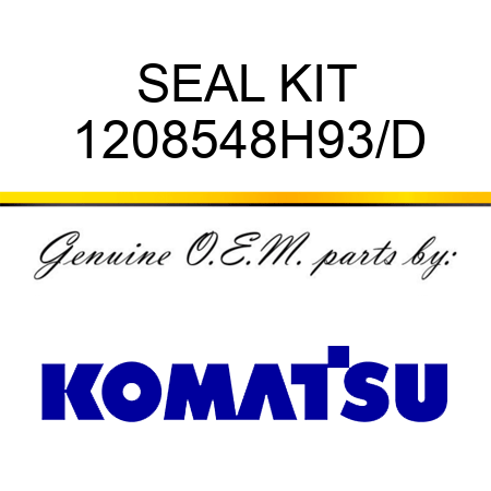 SEAL KIT 1208548H93/D
