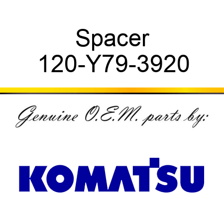 Spacer 120-Y79-3920