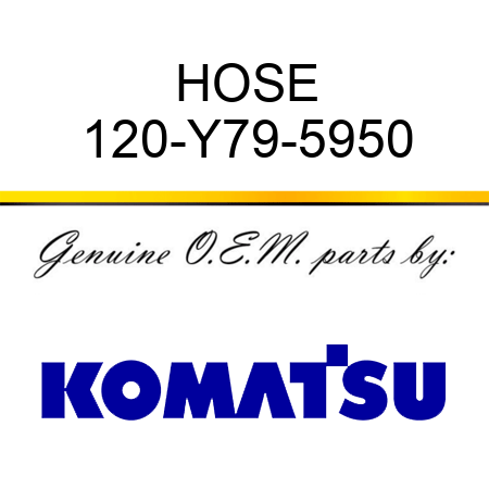 HOSE 120-Y79-5950