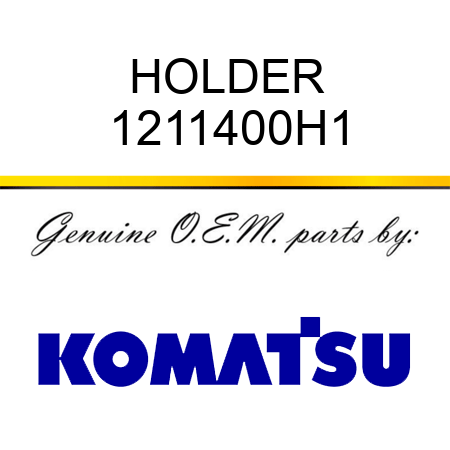 HOLDER 1211400H1